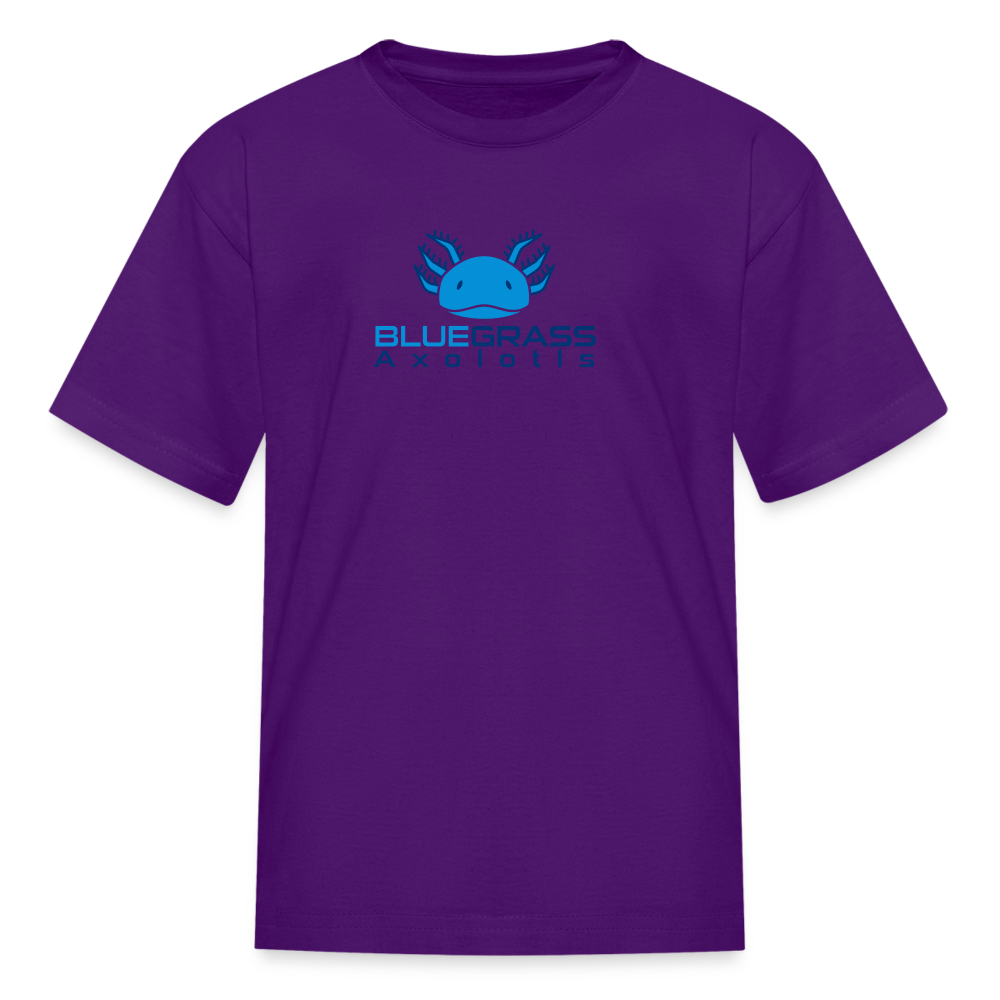 Bluegrass Axolotls Kids' T-Shirt - purple