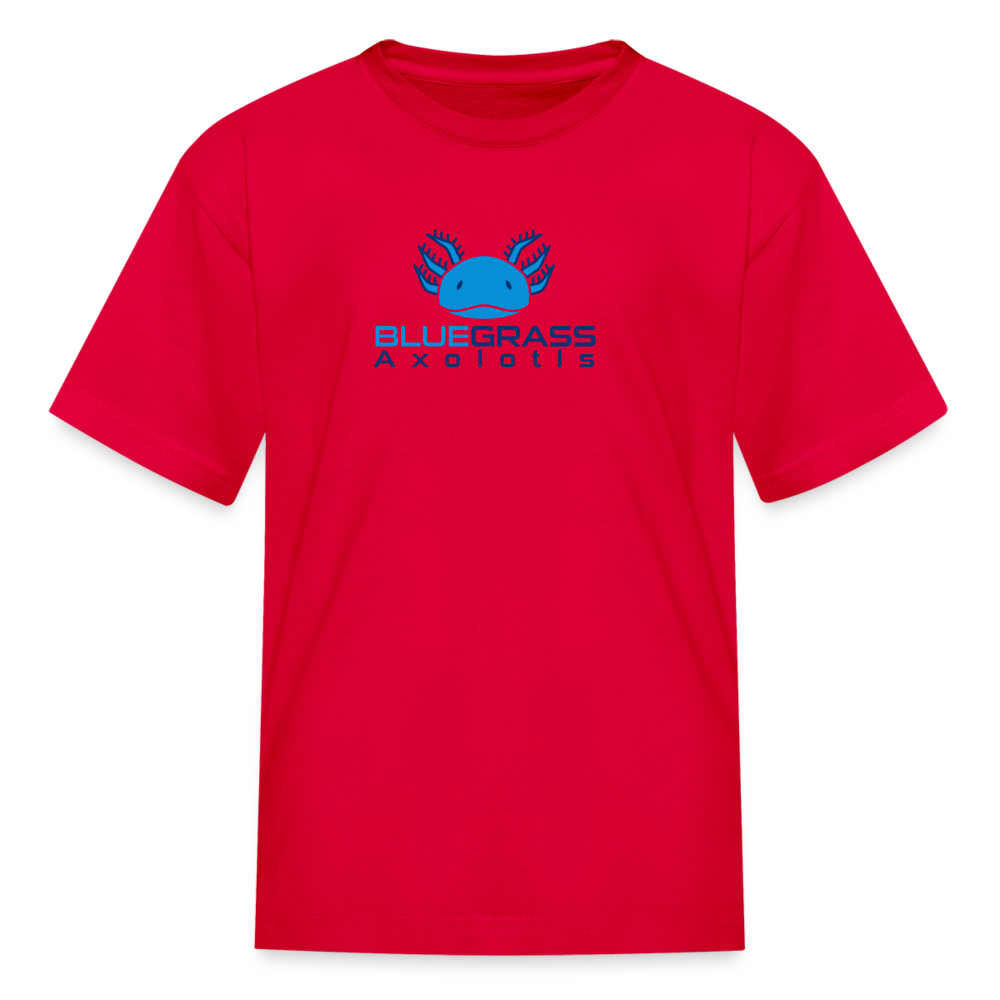 Bluegrass Axolotls Kids' T-Shirt - red