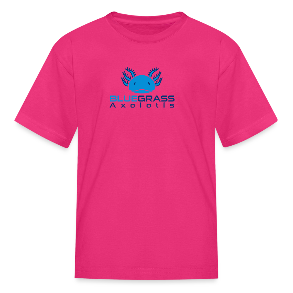 Bluegrass Axolotls Kids' T-Shirt - fuchsia